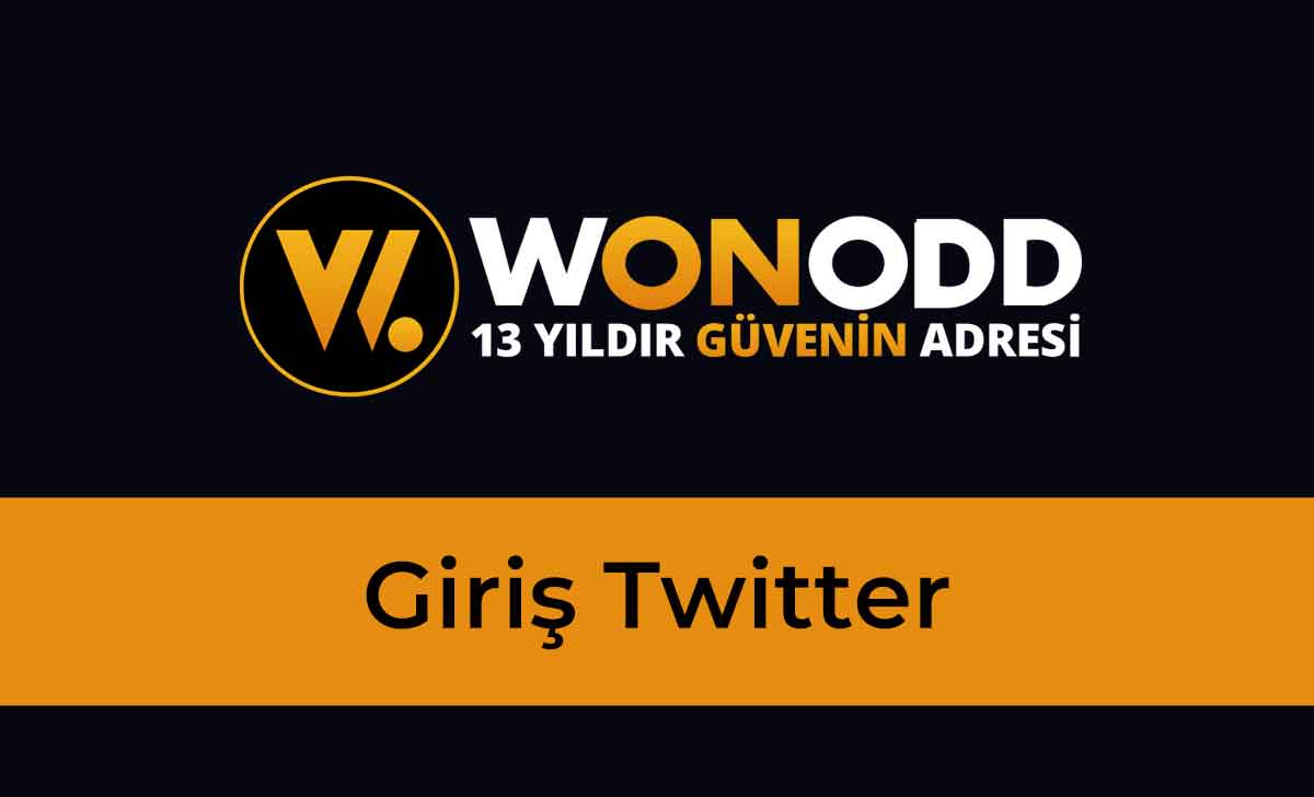 Wonodd Giriş Twitter